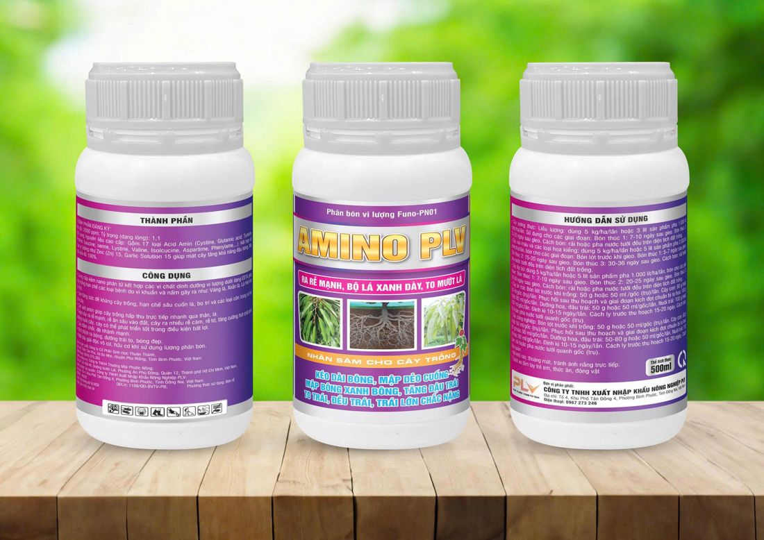 Bộ ba chai Amino PLV